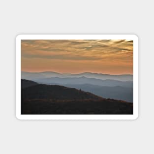 Magical Blue Ridge Mountains Magnet