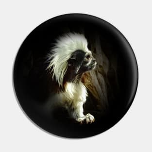 Cotton-top tamarin Pin