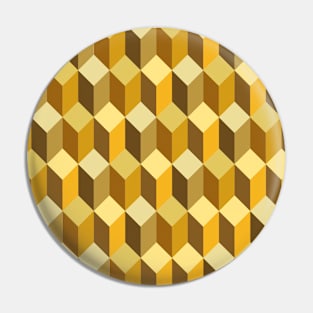 Gold Blocks Pin