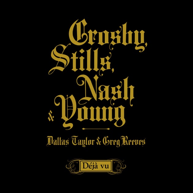 Crosby Stills Nash Young by Kurasaki