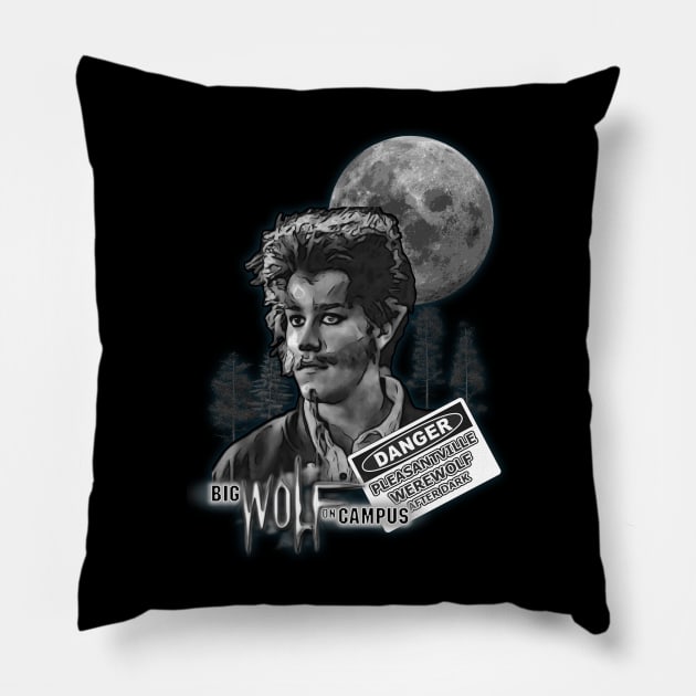 Danger Pleasantville Werewolf Pillow by The Dark Vestiary