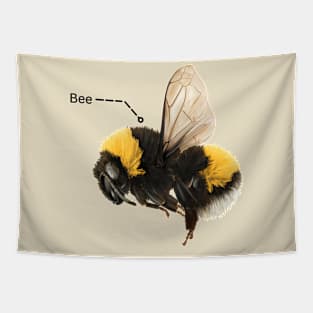 Bee From The Side Tapestry