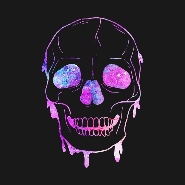 Cosmic Skull Art by theglaze