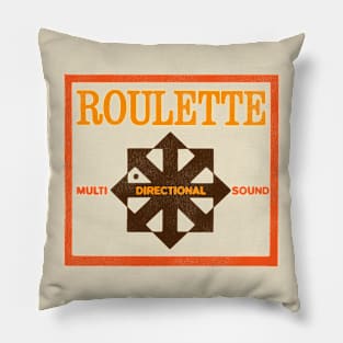 ROULETTE RECORDS // Defunct Music Label Pillow