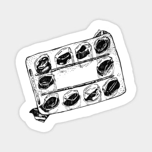 pills illustration Magnet