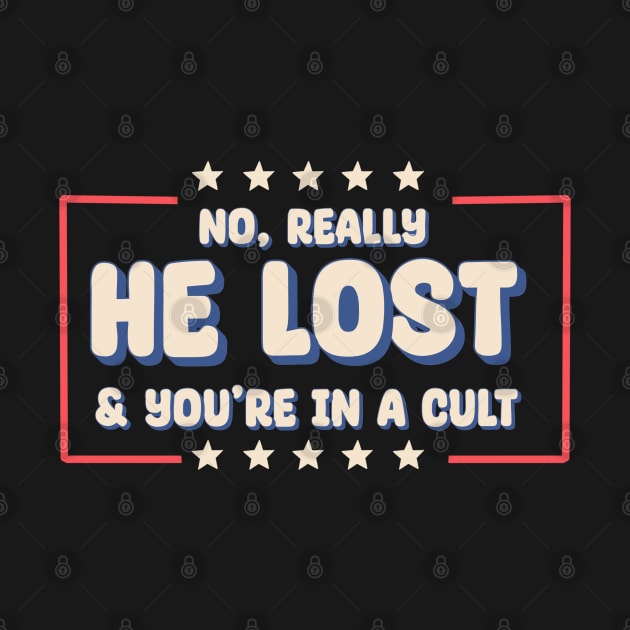 No really. He lost & you're in a cult by alexkosterocke