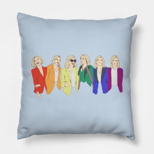 Cate Blanchett - Rainbow Pride Flag Pillow