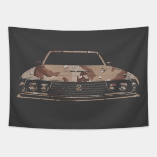 Leyland P76 1970s Australian classic car desert camo Tapestry