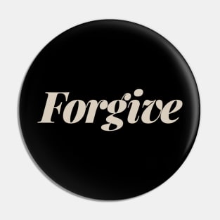 Forgive Pin