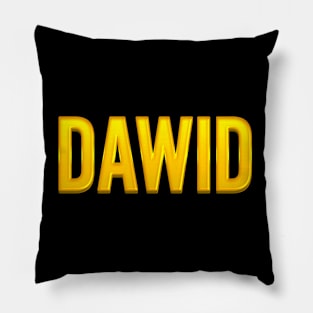 Dawid Name Pillow