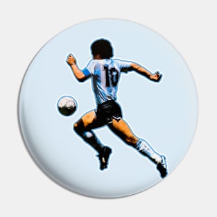 Maradona D10S Pin