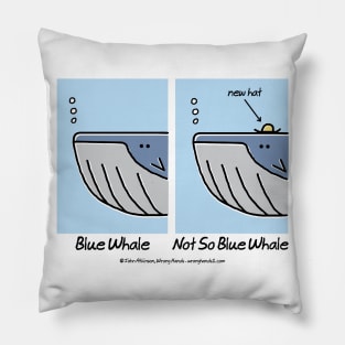 Blue Whale Pillow