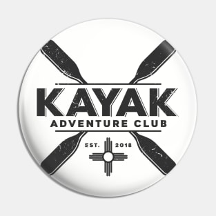 Kayak Adventure Club Pin