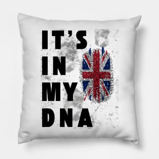 It's in my DNA: Britain Pillow