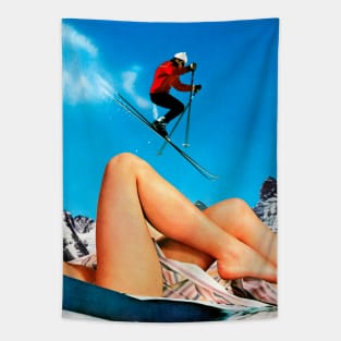 THE BIG JUMP Tapestry