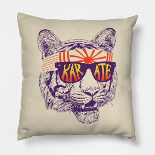 Karate Tiger Pillow