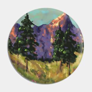 Landscape painting Pin