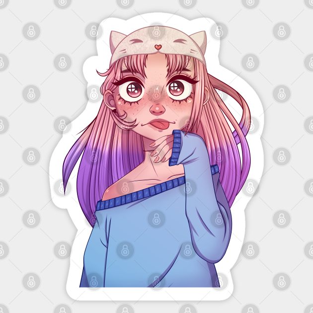 Silly Girl - Girl - Sticker