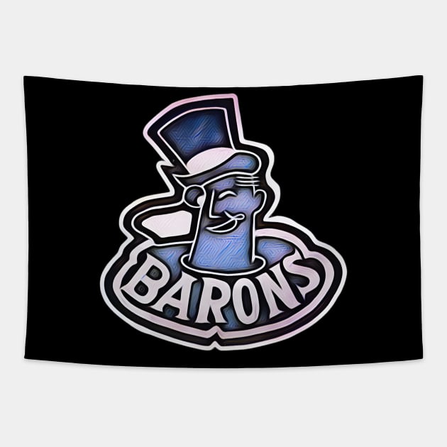 Cleveland Barons Hockey Tapestry by Kitta’s Shop