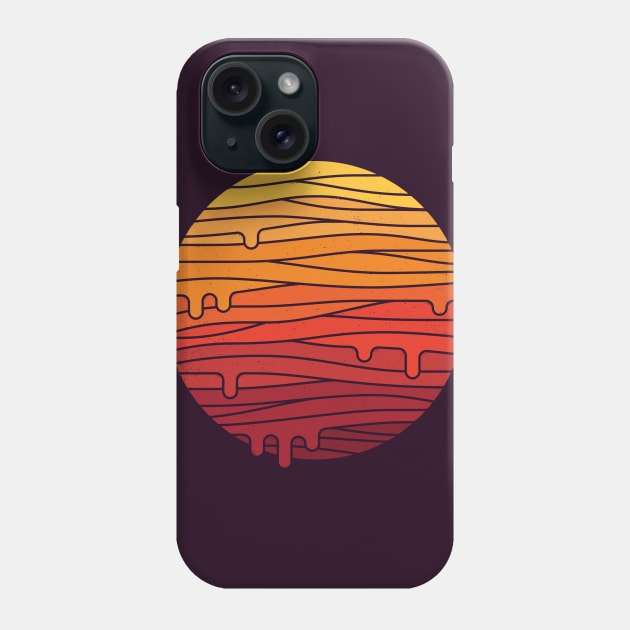 Heat Wave Phone Case by Thepapercrane