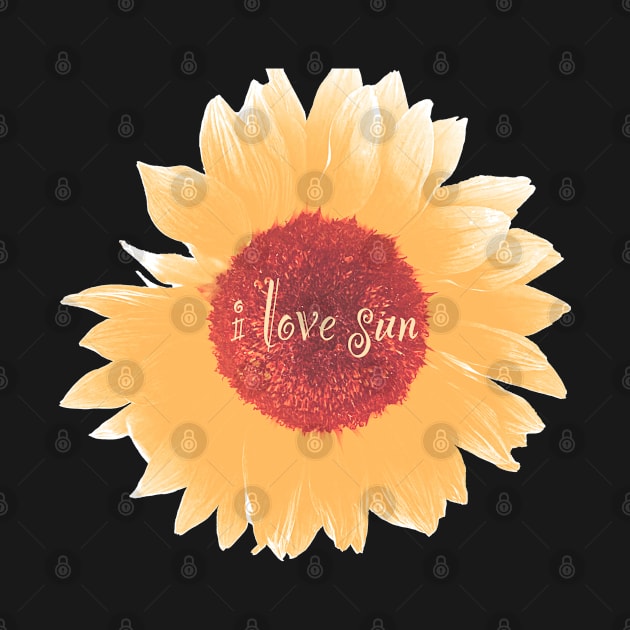 Sunflower , I love sun by anuvisculture