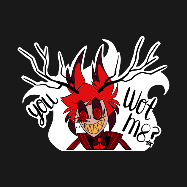 Angry Alastor by lemonylol