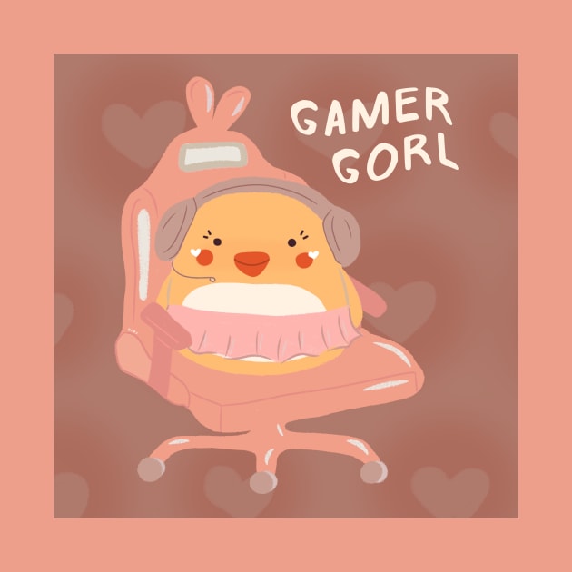 Gamer Gorl Mochi Chick by aaalou