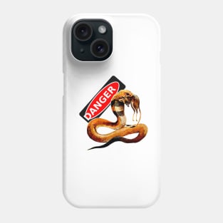 Snake in action Phone Case