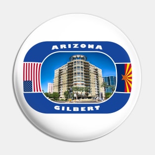 Arizona, Gilbert City, USA Pin