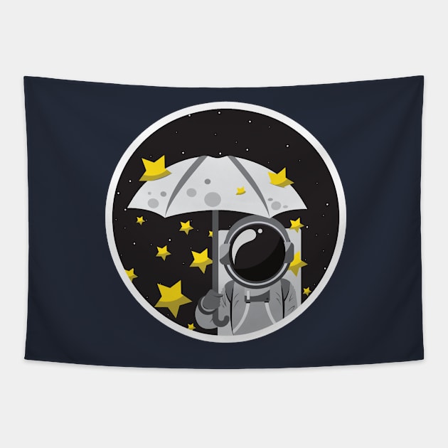 Little Astronaut Tapestry by mairablanco