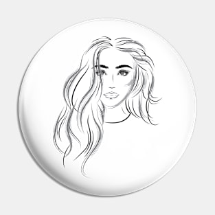 Girl Pin