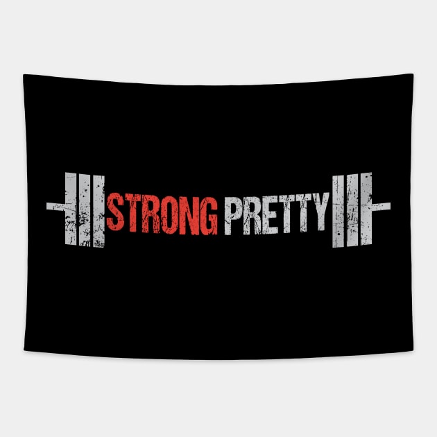 Funny Fitness Strongman Gym Tapestry by SinBle