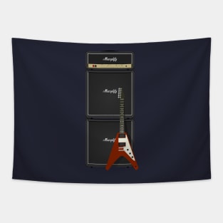 Full Stack Mamplifier and Flying V Tapestry