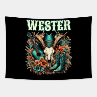 wester cowboy Tapestry