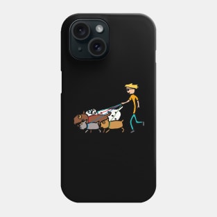 Dog Walking Phone Case