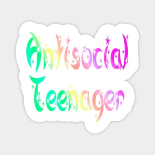 Antisocial Teenager V2 Magnet