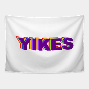 Yikes - Rainbow Tapestry