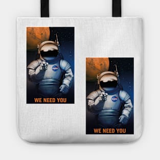 We Need You Terraform Mars Tote