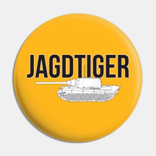 The Formidable Jagdtiger Tank Destroyer Pin