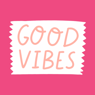 Good vibes lettering T-Shirt