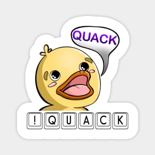 !Quack, Baby Duck, Quackers, Twitch Streamer Emote Magnet