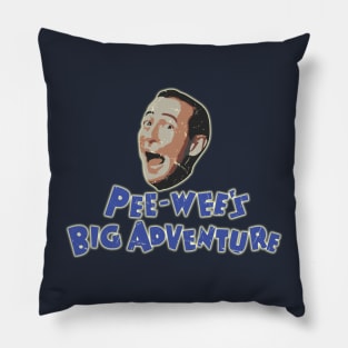 Pee Wee's Big Adventure // Retro Fan Design Pillow