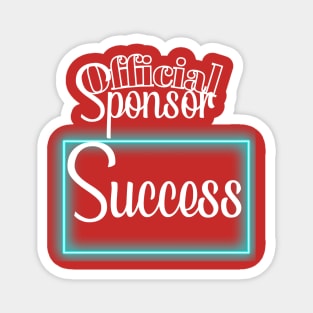 Official sponsor success Magnet