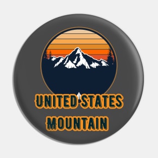 United States Mountain Pin