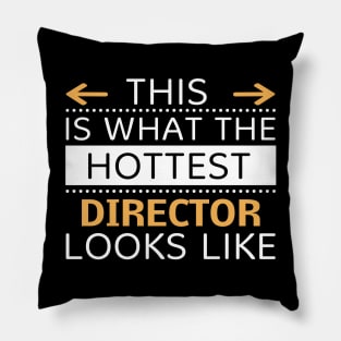 Director Looks Like Creative Job Typography Design Pillow