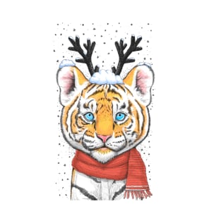 Christmas tiger T-Shirt