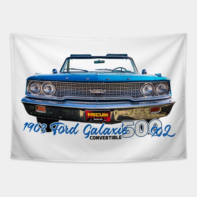 1963 Ford Galaxie 500 XL Convertible Tapestry by Gestalt Imagery