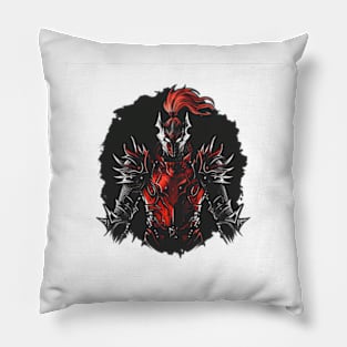 solo leveling igris red armor Pillow