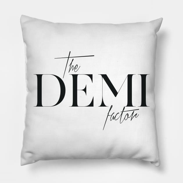The Demi Factor Pillow by TheXFactor