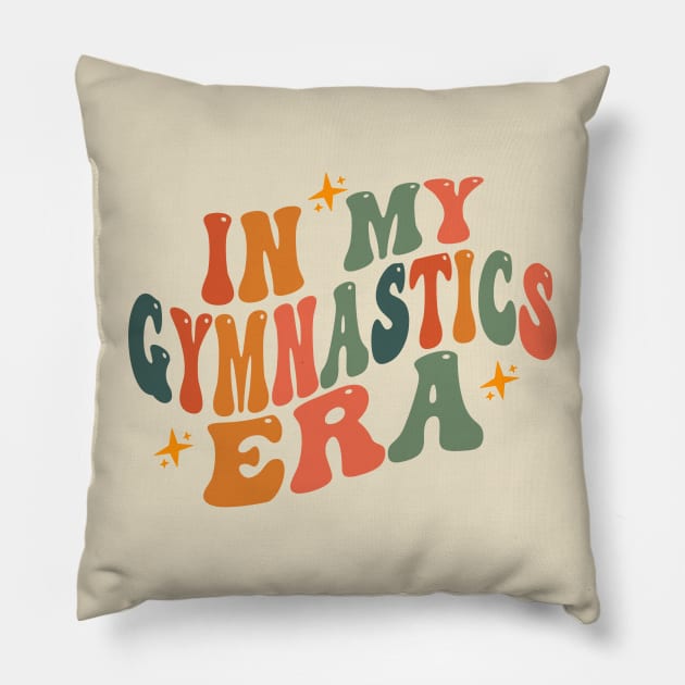 In My Gymnastics Era, Girl Gymnast Shirt, Toddler Gymnastic Sweatshirt Competition Shirt, Trendy Gymnast Team Pillow by Y2KERA